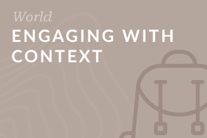 Engaging with Context (Foundation-level)