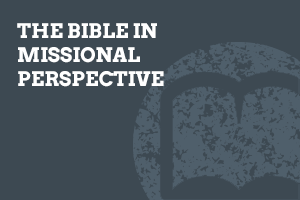The Bible in Missional Perspective 
